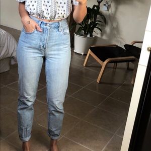 Madewell perfect summer jeans